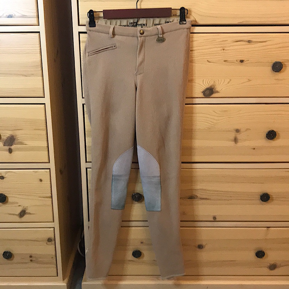 HKM Sports Equipment Khaki Riding Breech Pants Size Small